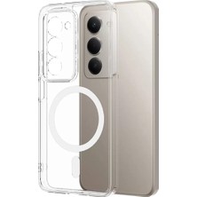S'82 Newface Xiaomi Redmi 15 4g Combo Sert Şeffaf Magsafe Kapak - Şeffaf