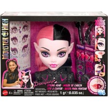 S'82 JML42 Monster High Havalı Saçlar Draculaura Büstü