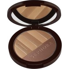 Kazan Hobi Bronzer Shimmer, Yanardöner Bronzlaştırıcı Pudra, 03 Cocoa Gleam