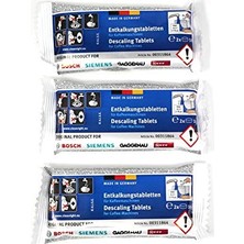 Kazan Hobi Orijinal Tassimo Kireç Çözücü Tabletler, 1 Kutuda 6 Tablet