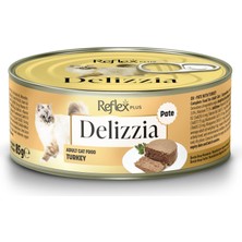 Kazan Hobi Kıyılmış Hindi Etli Yetişkin Kedi Yaş Maması, 85 Gram
