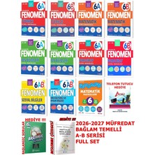 Fenomen Yayıncılık 6.sınıf 2026-2027 Müfredat A ve B Serisi Soru Bankası + Matematik Fasikül Full Set