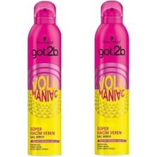 Kazan Hobi GOT2B Volumaniac Saç Spreyi; 300 Ml, 2'li Set MYENCY709