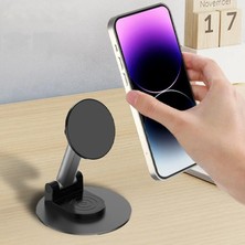 Kazan Hobi Magsafe Uyumlu Ayarlanabilir ve Döner Akıllı Telefon Standı, A Sınıfı Malzeme, Masaüstü, CCT21