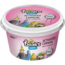 Kazan Hobi Kuşlar Için Ek Besinler, Aktif Karbon, 100 G x 4 Adet