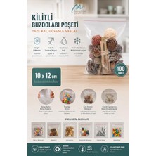 Kazan Hobi Şeffaf Kilitli Poşet 10X12 Cm, 100'LÜ