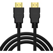 Kazan Hobi SLX-288 10 Metre HDMI 1.4 Kablo, 19+1 Erkek-Erkek, 4K 3840X2160 30Hz, Full Hd 3D Arc, Tv Monitör Projeksiyon Pc Uyumlu, Siyah