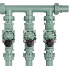Kazan Hobi 57253 3 Valfli Ağır Hizmet Tipi Önceden Monte Edilmiş Manifold