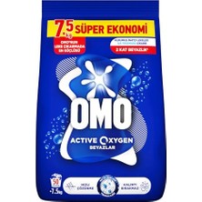 Kazan Hobi Active Oxygen Beyaz Çamaşırlar Için Toz Deterjanı 7,5 kg