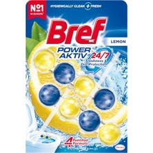 Kazan Hobi Wc Power Aktiv Limon Duo Pack 2'li Klozet Temizleme Topları 1 x 2 Adet, Limon 2, Ikili