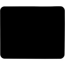 Kazan Hobi Baskılı Desenli Renkli Kaymaz Tabanlı Optik Mouse Pad, Siyah Düz