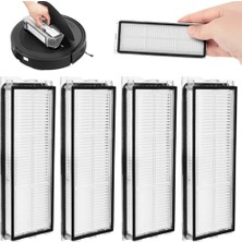 Kazan Hobi Roborock Qrevo S/qrevo Plus/qrevo Curv/qrevo Pro/qrevo Maxv/qrevo Uyumlu Hepa Filtre, 4 Adet