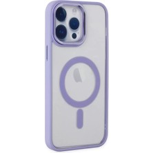 S'82 Newface Apple Iphone 14 Pro Max Kılıf Room Magneticsafe Silikon - Lila