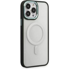 S'82 Newface Apple Iphone 15 Pro Kılıf Room Magneticsafe Silikon - Köknar Yeşili