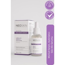 Kazan Hobi Neo Dark Cırcle-Göz Altı Morluk Karşıtı, Aydınlatıcı Göz Altı Serumu (Kafein+Vitamin C/e+Glutatyon)
