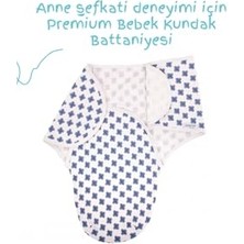 Kazan Hobi Interlok Kundak, ART-118, Mavi Çizgili