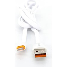 Kazan Hobi 3.1A USB A To Lightning Data ve Hızlı Şarj Kablosu ML109, Beyaz