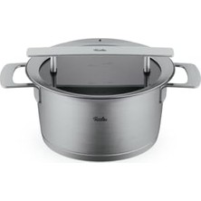 Kazan Hobi Phi Collection 16 cm Renkli Cam Kapaklı Derin Tencere