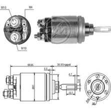 Zm 742 Marş Otomatiği 12V Deutz Khd 117 - Khd 119 - Khd 121 - Khd 124