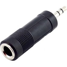 Kazan Hobi PN9370 Dişi 6.3 mm - 3.5 mm Erkek 6.3 To 3.5 Jak Kablosu
