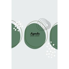 Kazan Hobi Öğretmen Ajandası 2023-2024, Ağustos-Ağustos Akademik Planlayıcı, Zeytin Yeşili