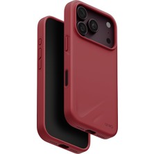 UNIQ Better By Design Iphone 18 Pro Kılıf Sıvı Silikon Lino 2.5 Metreden Düşmeye Dayanıklı Soft Yumuşak Magsafe Kapak