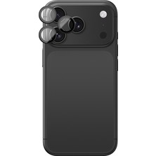 Nanospace Apple iPhone 18 Pro / iPhone 18 Pro Max Parlama Önleyici Kamera Lens Koruyucu + Kolay Uygulama Aparatlı