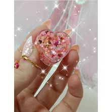Kazan Hobi Mini Kalp Kutu Glitter, Göz Farı, Yüz ve Vücut Simi
