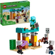 S'82 21267 LEGO Minecraft The Illager Çöl Devriyesi 105 Parça +7 Yaş