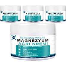 S'82 Saf Magnezyum Klorürlü Masaj Losyonu 4 Adet Zechstein Deniz Kaynaklı, Aloe Vera ve E Vitaminli Komplex Relax Krem