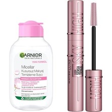 Kazan Hobi Micellar Kusursuz Makyaj Temizleme Suyu 100 ml & Lash Sensational Sky High Maskara
