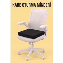 Dear Visco Ortopedik Visco Kare Oturma Minderi Tekerlekli Sandalye Minderi 45*45*7 cm DVM-21S