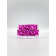 Kazan Hobi Jel Formlu Parlak Glitter Jade Pink, GLITTERTIVA16