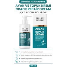 Dr. Life Lifeesthetic Ayak ve Topuk Çatlak Kremi 100 ml | Yoğun Nemlendirici & Bakım Kremi