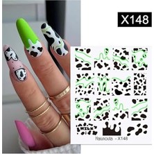 Kazan Hobi Su Transferli Nail Art Sticker X148 (55344-3) 3979