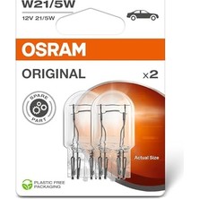 Kazan Hobi W21/5W 21/5W 12V W3X16Q 10XBLI23C Ampul, 7515-2BL