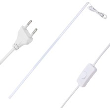 S'82 PM-28749 DC5V-20W 96 LED 100CM 6500K Alüminyum Kasa Seyyar USB Çubuk LED