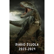 Kazan Hobi Diario Scuola 2023 2024 Dinosauro: Agenda Scolastica Giornaliera Ragazza E Ragazzo Elementari Medie | 2 Giorni Per Pagina | Planner Scolastico Da ... | A5 (13,97 x 21,59 Cm) | 215 Pagine