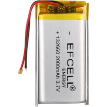 S'82 Efcell 132660 2000MAH 3.7V Lityum Polimer (Li-Po) Şarj Edilebilir Pil