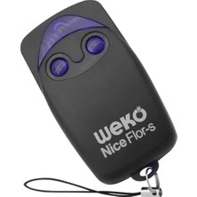 Sh Weko Nice FLO2R-S 2 Kanallı 433,92 Mhz Garaj Kumandası WK-14872 Sh Najmaddin