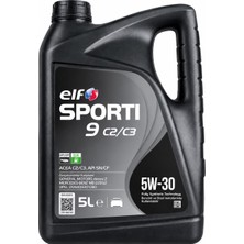 Elf Sportı 9 5W-30 5 Lt Dexos 2  OPEL-Mercedes Onaylı 2026 Üretim