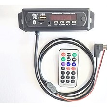 Kazan Hobi Ip-Bus Aux Menülü Teyp Uyumlu, Mikrofonlu Usb-Bt-Mp3 Çalar, 12V Montaj Kutulu