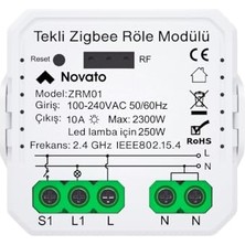 Kazan Hobi Zigbee Tek Çıkışlı Akıllı Anahtar(Tuya, ZIGBEE2MQTT Uyumlu), Smart Life, Home Assistant