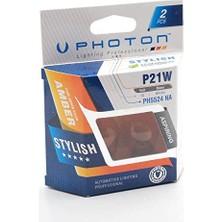 Kazan Hobi P21W 12V 93 Naturel Amber Performance Ampul PH5524 Na