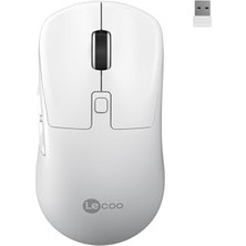 Kazan Hobi WS216 Kablosuz 1600DPI 7 Tuşlu Sessiz Optik Mouse, Pc ve Mac Uyumlu, USB Mini Alıcılı, Beyaz
