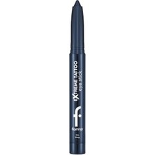 Kazan Hobi 006 Navy Işıltılı Jel Göz Kalemi ve Far Stick, Asansörlü, Kalemtıraşlı