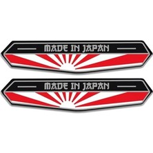 Kazan Hobi Made In Japan Bayraklı 3D Sticker