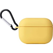 Kazan Hobi 11567 Airpods Pro Uyumlu Airbag 11 Silikon Kılıf, Sarı