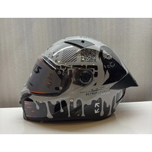 Axxis Axxıs Kask FF132 Fenıx Cyberpunk C4 Parlak