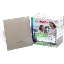 Bosch Banyo Aspiratörü / Fanı 1700 Serisi Inox 100 mm Çap